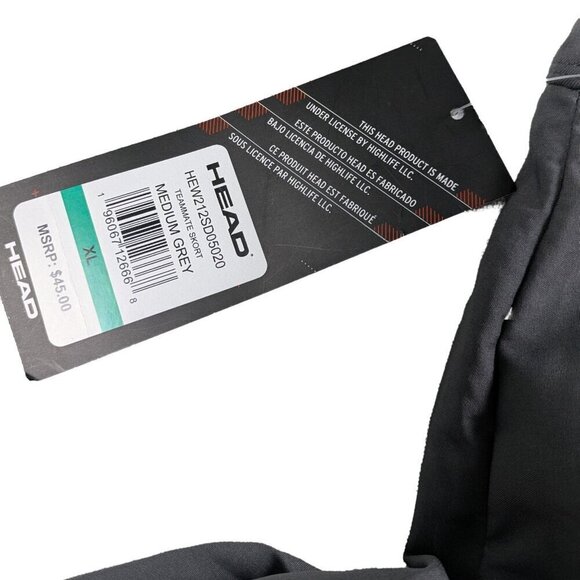 Head Gray Pleated Tennis Skirt/Skort with built-in shorts Size XL - Picture 8 of 8